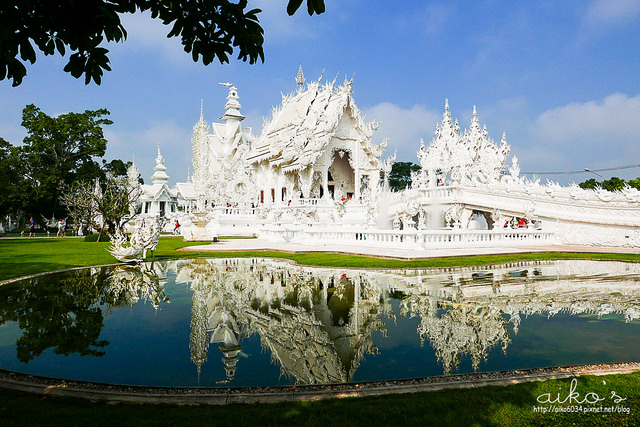 【泰國清邁】清萊必訪白廟｜Wat Rong Khun，絕美的一念天堂、一念地獄