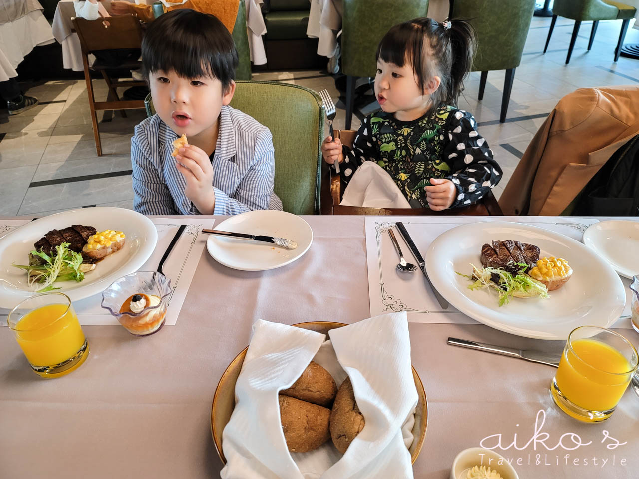 【西方佳餚】雅室牛排｜免費兒童節套餐讓孩子學習當小大人，超可愛！
